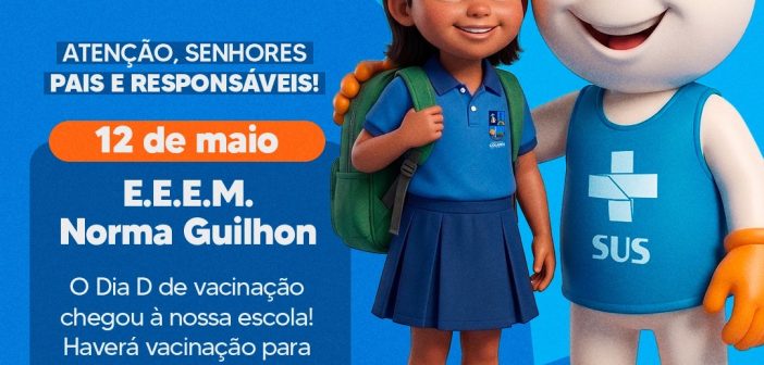 Atenção, pais e responsáveis!